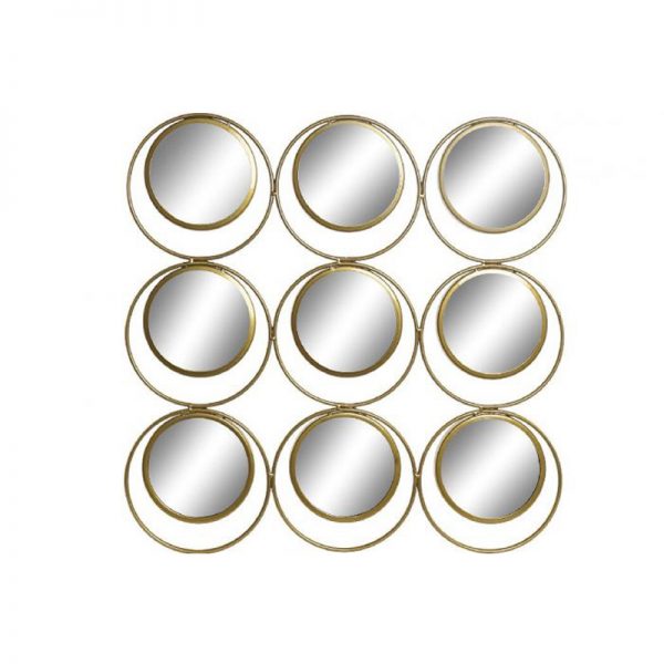 Wall Decoration Metal Mirror Circles – Contemp Interiors Malta